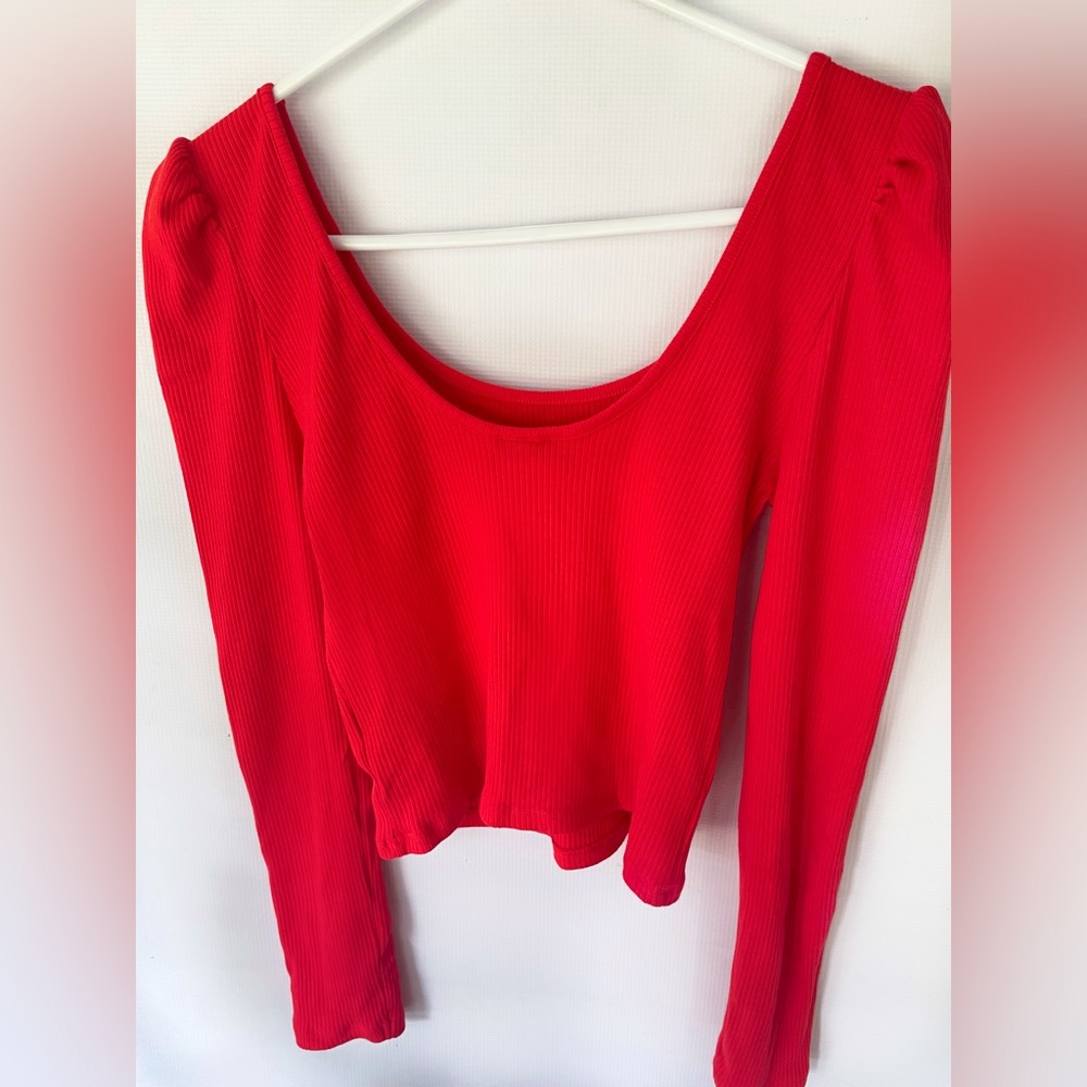 Topshop square neck top
